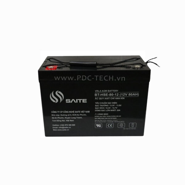 Ắc Quy SAITE BT-HSE-80-12 12V-80AH