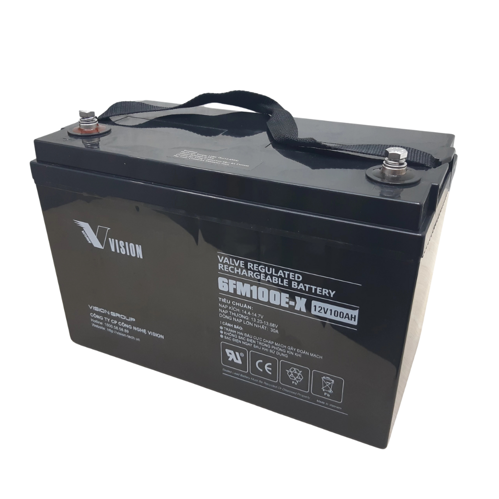 Ắc Quy Vision 12V 100Ah 6FM100E-X - vision 6fm100e x 1 vision 6fm100e x 1